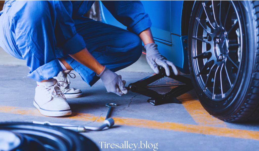 Fix a Tire with Wire Showing