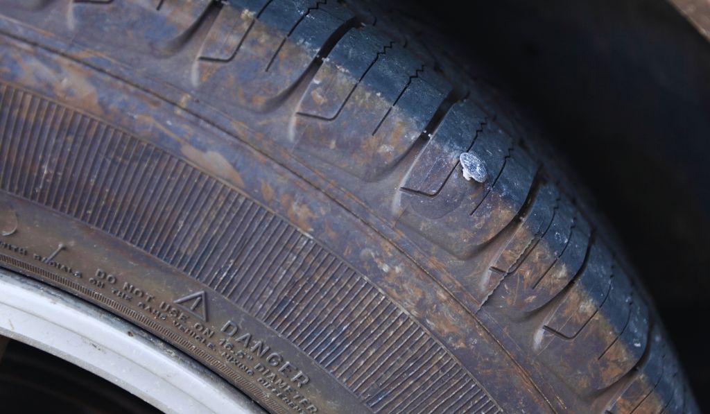 What to Do When There's a Nail in Your Tire